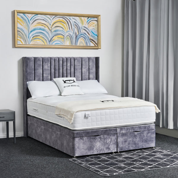 Hilton Winged Ottoman Divan Bed