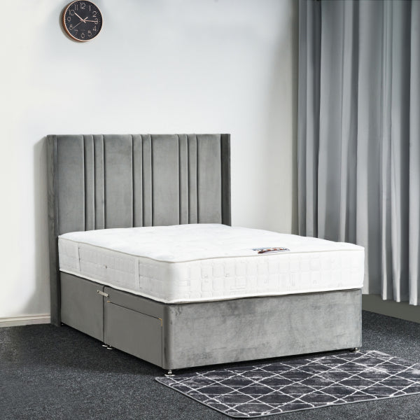 Lino Wing Storage Ottoman Divan Bed