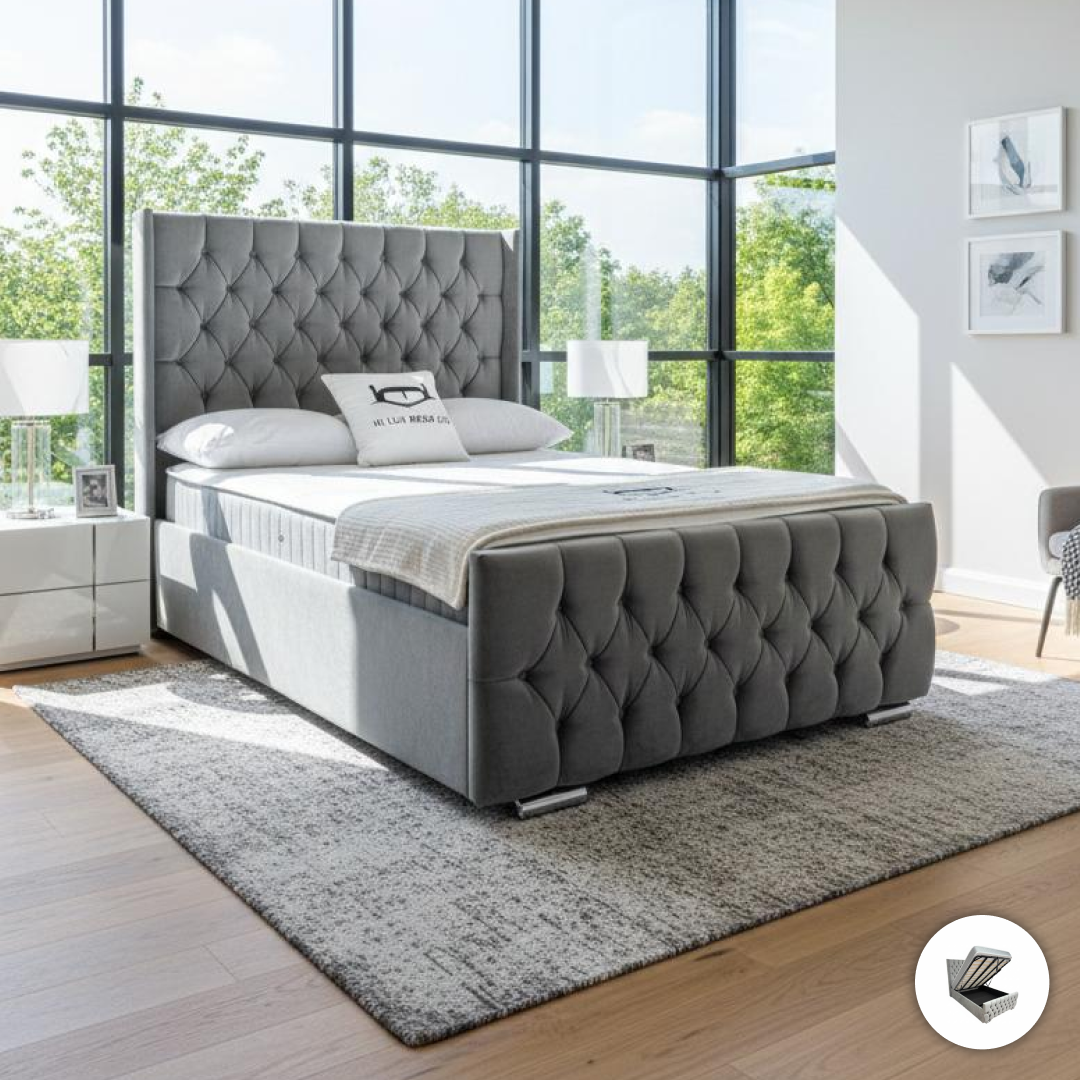 Monaco Wing Frame Bed