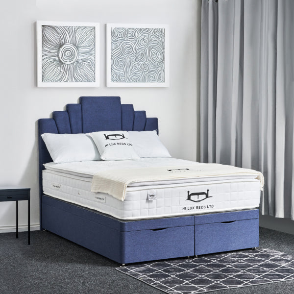 Shell Storage Ottoman Divan Bed