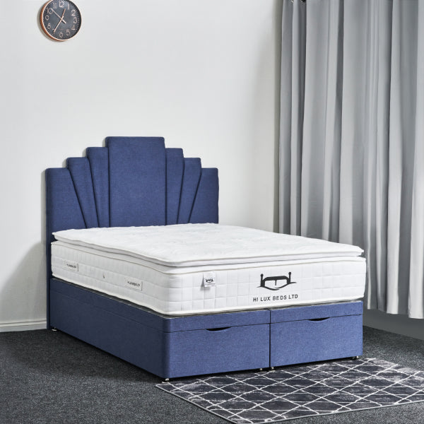 Shell Storage Ottoman Divan Bed