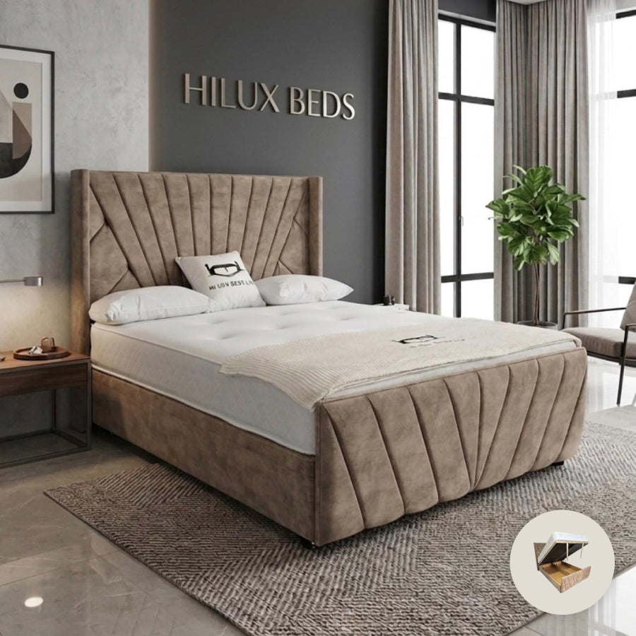 Sunburst Ottoman Divan Bed