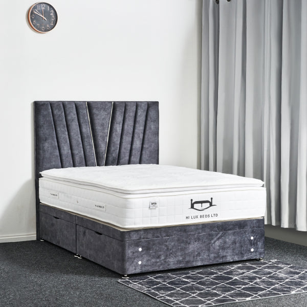 Veina Storage Ottoman Divan Bed