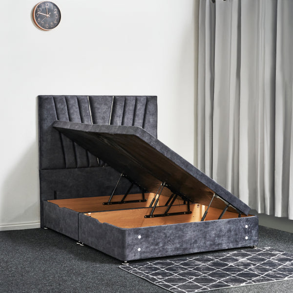 Veina Storage Ottoman Divan Bed