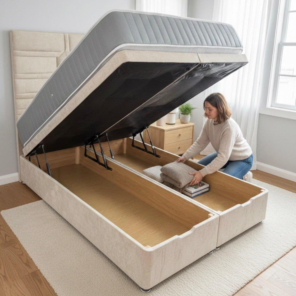 The Labyrinth Storage Ottoman Divan Bed