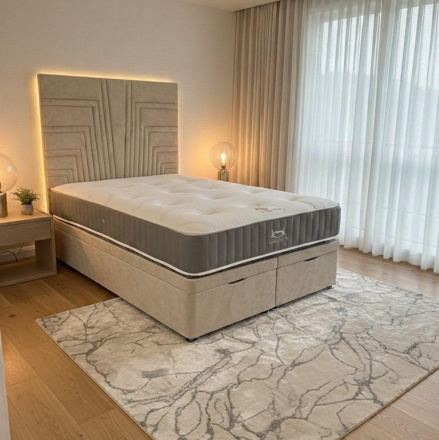 The Labyrinth Storage Ottoman Divan Bed